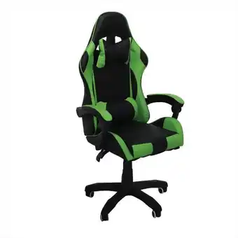 Éxito Silla escritorio oficina gamer alfa ergónomica reclinable verde oferta