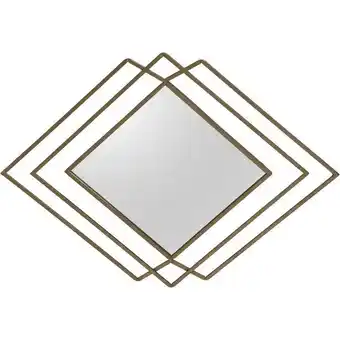 Muebles Jamar Espejo 62x2.5x86cm oro, luxury oferta