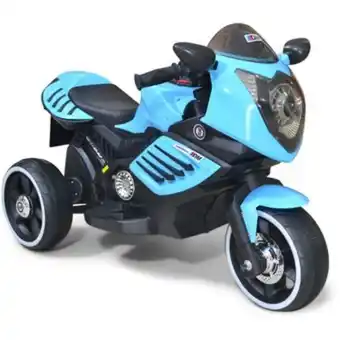 Linio Trimoto carro recargable eléctrica luces 4 años negra puerto usb y aux oferta