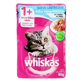 Carulla Aliment gato castrad sabr pesc whiskas 85 gr oferta