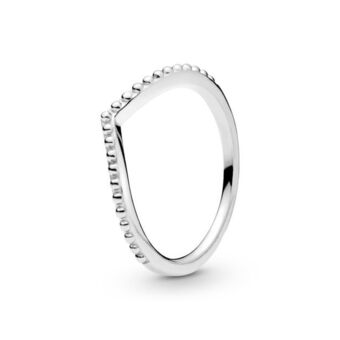 Pandora Anillo hueso de los deseos con cuentas oferta