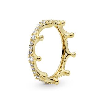 Pandora Anillo corona deslumbrante dorado oferta