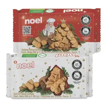 Makro Galleta noel navidad plegadiza 200g oferta