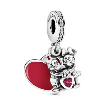 Pandora Charm colgante pandora minnie y mickey con amor de disney oferta