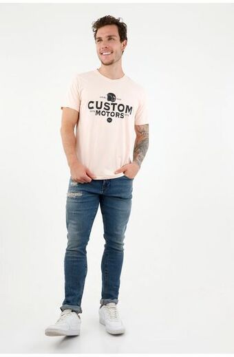 Tennis Camiseta rosada para hombre oferta