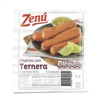 Makro Chorizo con ternera zenu 470gen8u oferta