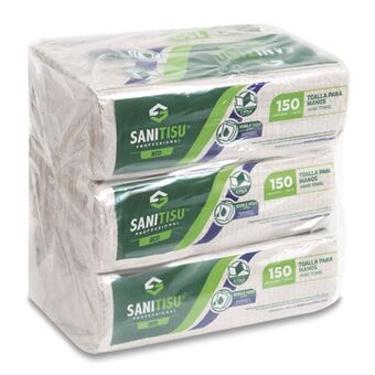 Makro Toalla de papel sanitisu ecologico doblada en z 150hx3u oferta