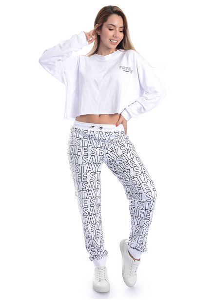 Conjunto jogger y online buzo mujer