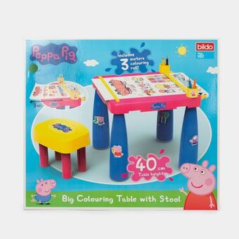 Panamericana Mesa de dibujo con rollo de papel silla peppa pig oferta