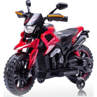Linio Moto carro electrica niños 3 año doble bateria usb 12v mp3 - rojo oferta