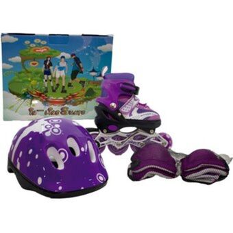 Linio Combo de patines + kit de protección +casco oferta