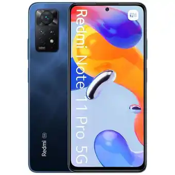 Olímpica Celular xiaomi redmi note 11 pro 5g azul 128gb 6ram 108mp + forro oferta