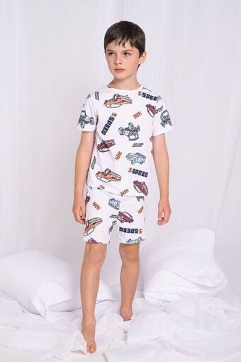 Pacífika Conjunto x 2 camiseta - bermuda multicolor oferta