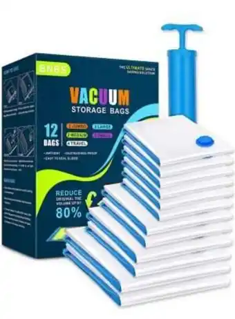 12 bolsas de empaque al vacío ahorradoras de...