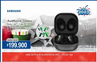 Ktronix Samsung Galaxy Audifonos Buds Live + Case oferta
