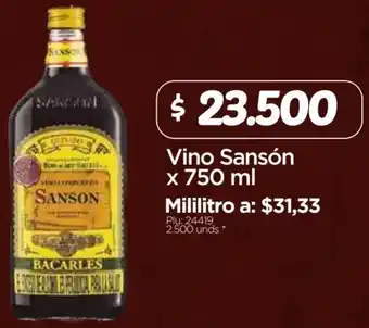 Surtimax Vino Sansón 750ml oferta