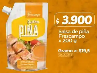 Surtimax Salsa de Piña Frescampo 200g oferta