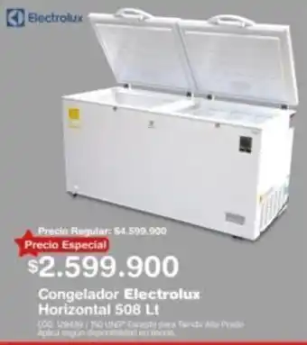Makro Congelador Electrolux Horizontal 508L oferta