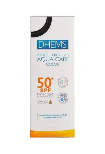 Cutis Dhems protector solar aqua care color spf 50+ oferta