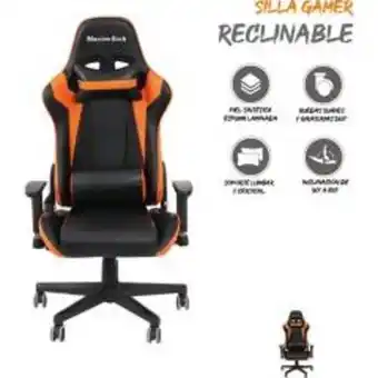 Falabella Silla gamer halo giratoria ergonómica reclinable 1 oferta