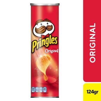 Makro Papas pringles original 124g oferta