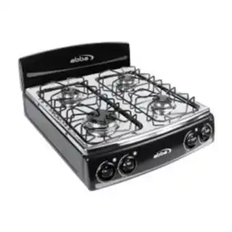 Electrojaponesa Estufa de mesa abba 4 puestos propano negro oferta