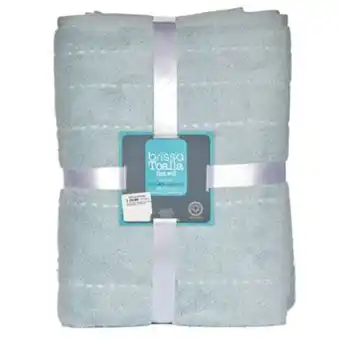Brissa Toalla baño algodón 550 gsm azul claro 68 x 135 cm oferta