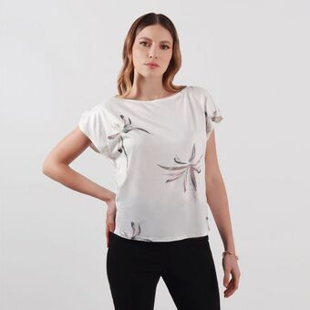 Fuera de Serie Camiseta cuello redondo manga corta oferta