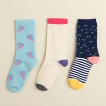 Falabella Medias niña pack x3 pares yamp oferta