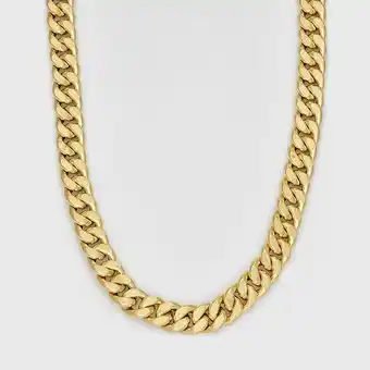 Kevin's Joyeros Cadena en oro amarillo de 18 kilates diamantado, grumette, 60 cm. de largo, 8.50 mm. de ancho oferta
