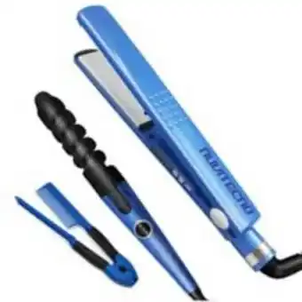 Falabella Combo nanotitanium plancha + peine + rizador 450°f oferta