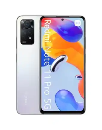 Flamingo Celular xiaomi redmi note 11 pro 5g blanco 128gb 6ram 108mp + forro oferta