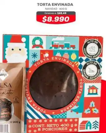 Tiendas D1 Torta Envinada 400g oferta