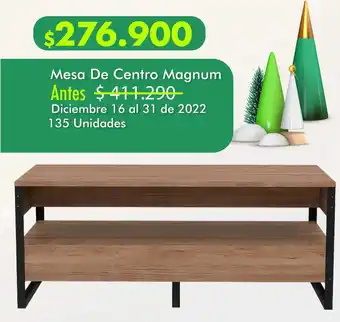 Mercaldas Mesa De Centro Magnum oferta