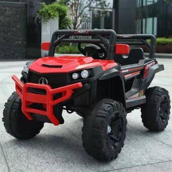 Linio Carro electrico niños buggy 12v llanta goma 5 motores oferta