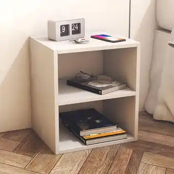 Éxito Combo 2 mesas de noche radom blanco oferta