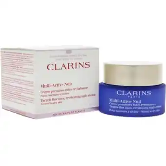 Linio Crema de noche multiactiva piel normal a seca-clarins-1.7oz oferta