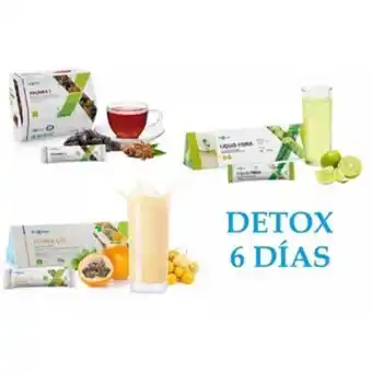 Linio Kit detox natural fuxion - prunex + flora liv + liquid fibra oferta