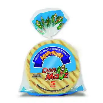 Merqueo Arepa don maíz queso parrillada 5 und oferta