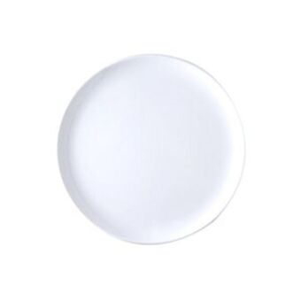 Almacenes La 13 Plato redondo blanco linea melamina / corona oferta