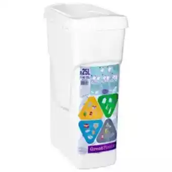 Home Sentry Caneca great plastic ecológica 3060 blanco 25 lt oferta