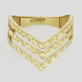 Kevin's Joyeros Anillo en oro amarillo de 18 kilates con visos oferta