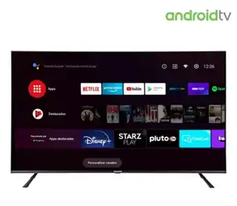 Electrobello Televisor challenger 43 pulgadas smart fhd led 43to61 bt androind t2 oferta