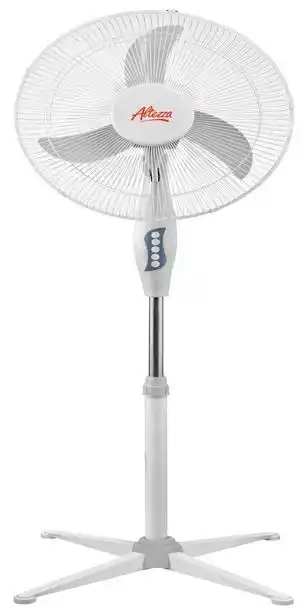 Superdroguería Olímpica Ventilador alteza pedestal 16 pulgadas metalico blanco oferta