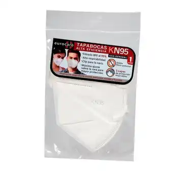 Droguerías Colsubsidio Tapabocas kn95 euro care bolx1un oferta