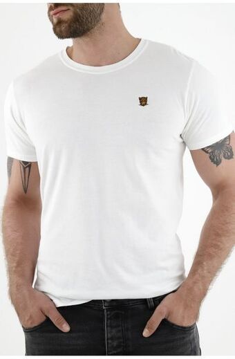 Tennis Camiseta blanca manga corta para hombre oferta