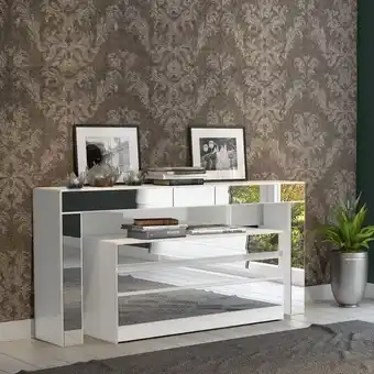 Muebles Jamar Consola bulgary blanco oferta