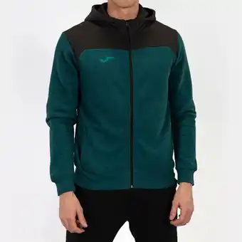 Joma Chaqueta con capucha hombre winner ii verde negro oferta