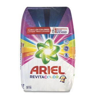 Makro Detergente en polvo ariel revitacolor 6kg oferta