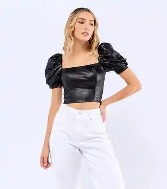 Derek Africa blusa manga bombacha con cremallera en espalda derek oferta